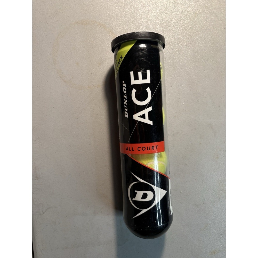 Dunlop Ace All Court Tennis‎ Balls 4 Pack